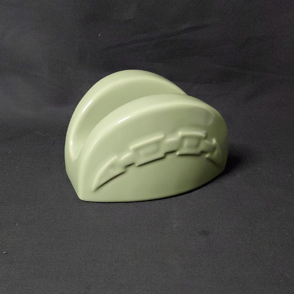 Longaberger Green Taco Holder